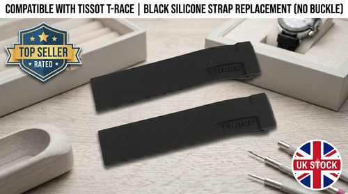 Tissot race black - tissot, silicone