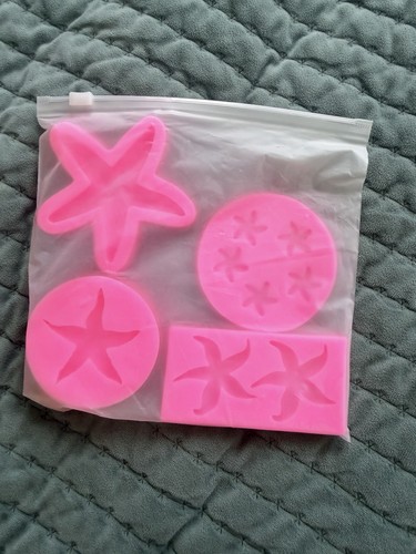 Sea shell starfish silicone - sea,