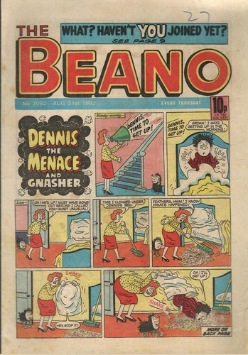 1982 21st august the beano - 21st,
