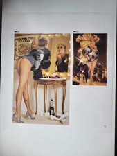 Large Pirelli Calendar Photographic Print Nudes Sexy Erotic Woman June 1985