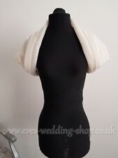 Enzoani cream wedding jacket UK 12 / EU 38