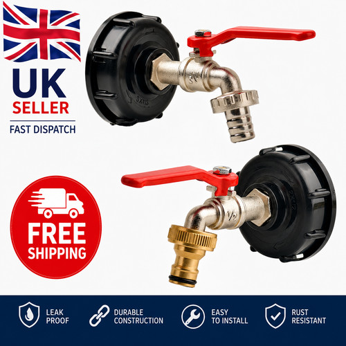 Ibc tank adapter connector - tank,