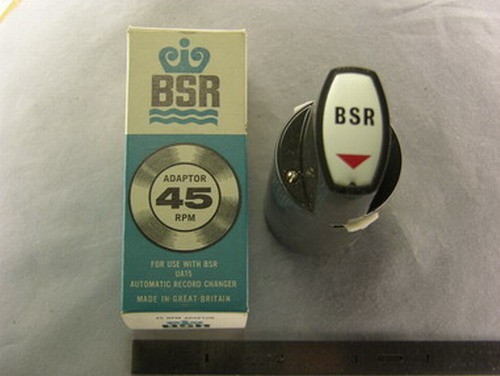 Bsr sp7 rpm record adapter - bsr,
