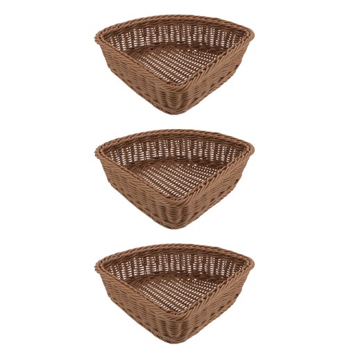 3pcs corner organizer basket - 3pcs,