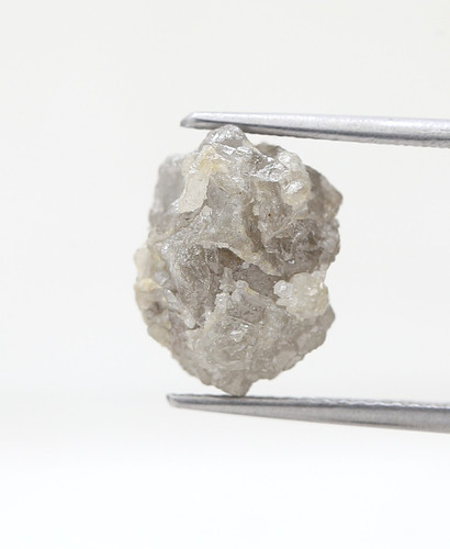 Raw diamond 79tcw gray - diamond,