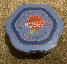 Cath Kidston Roses Tin Cadbury Storage Tin Chic Vintage Look.