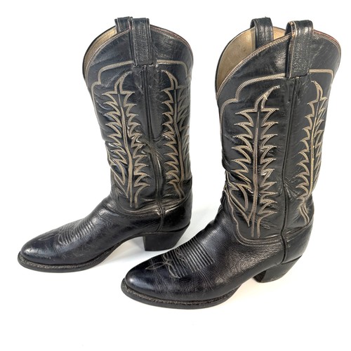 Tony lama black - black, cowboy