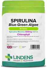 Spirulina 500mg Tablets (90 pack) [Lindens 4104]