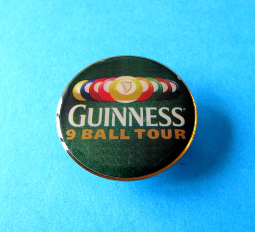 Guinness ball tour pin - ball,