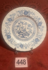 vintage Enoch Wedgwood (Tunstall ) Blue Heritage pattern /  Onion , Side Plate