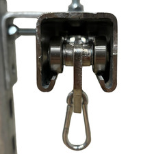 Heavy Duty Unistrut Track Trolley | Stainless Steel 5mm Body | UK Made. Runner.