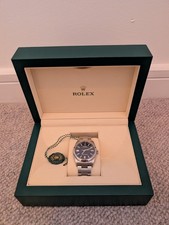 Rolex Oyster Perpetual 36 Blue Dial OP 126000 Stainless Steel Mens Watch