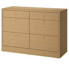 Modern Chest of 6 Drawers Oak