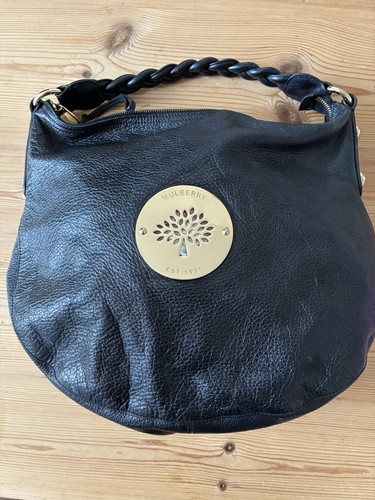 Mulberry black pebbled leather - mulberry,