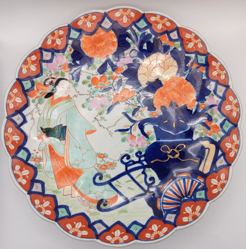Japanese imari porcelain - imari,