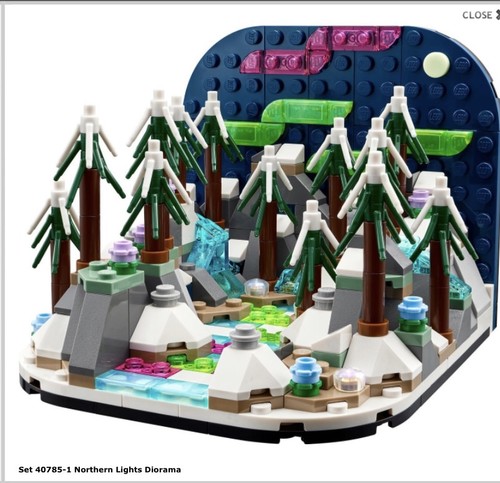 Lego 40785 northern - northern, lights