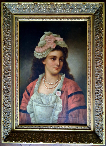 Antique 19th century portrait - 19th,