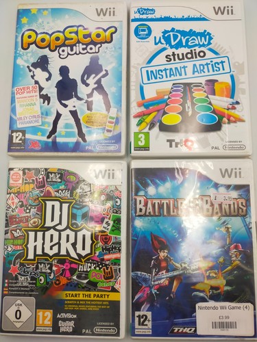 Nintendo wii job lot games - games, x4