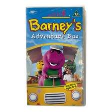 Barney's Adventure Bus VHS Video Tape 1997 Children's Educational Vintage