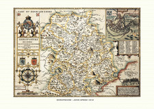 Old Map of Shropshire -