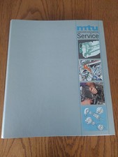 MTU 8V Engine Service Manuals With Tool Lists x 2 Off