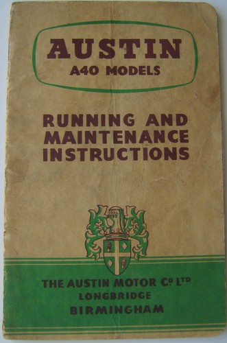 Austin a40 models - a40, somerset
