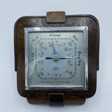 Vintage Shortland Smiths Wood Surround Barometer