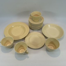 Woods Ware Jasmine Cups Saucers Bowls Side Plate Job Lot Vintage Utility Ware