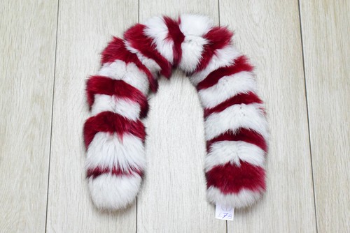 Fur fox trim for - red, &