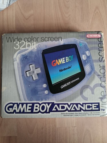 Boxed gameboy advance glacier - gameboy,