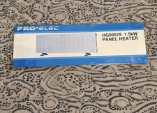 Pro-Elec 1.5kW Panel Heater