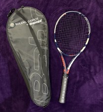 Rare Babolat AeroPro Drive Roland Garros Edition Tennis Racket 4 3/8 + Cover