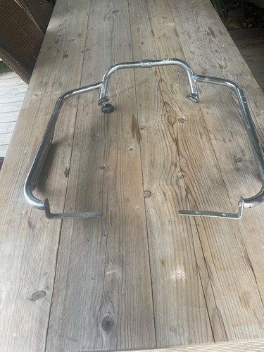 Lambretta front crash bars - front,