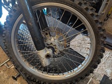 Husqvarna Super Evo 1999 front wheel 21" in reasonable condition
