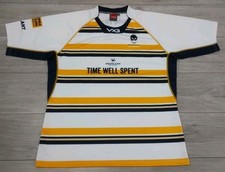 Worcester Warriors Rugby 3rd / Away Shirt 2018/2019 VX3 2XL Jersey White XXL Top