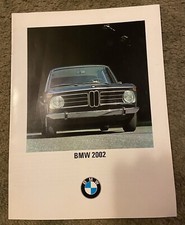 Bmw 2002 brochure manual parts - bmw,