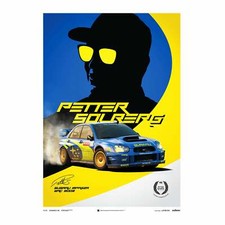 Automobilist Poster Petter Solberg Subaru Impreza WRC Rally 2003 50 x 70 cm