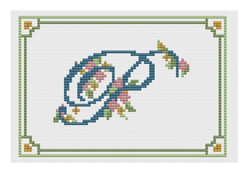 Cross stitch sampler kit - stitch, or