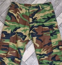 Woodland Army Combat Trousers Paintball Airsoft Approx 32" Waist 