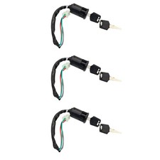 3X 4 Wire Ignition  Key for