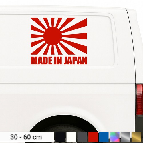 Made japan sticker - in,