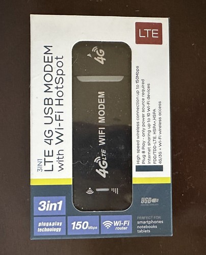 Lte usb modem with wifi - 4g,