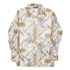 CAREER CLUB Mens White & Gold