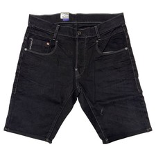 G-STAR Men's Black Jean Shorts