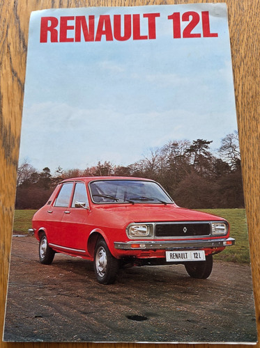 1977 renault car brochure - 1977,