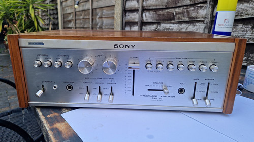 Sony 1150 integrated stereo - sony, ta-1150