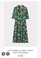 Toast long midi Dress 14 Chest