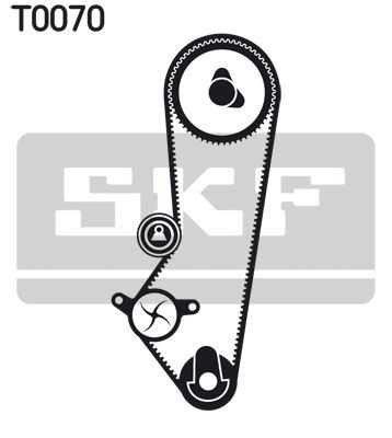 Skf vkma04201 timing belt kit - skf,