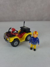 Fireman Sam Rescue Quad Bike Toy Set, Figure, Cbeebies Toys, 
