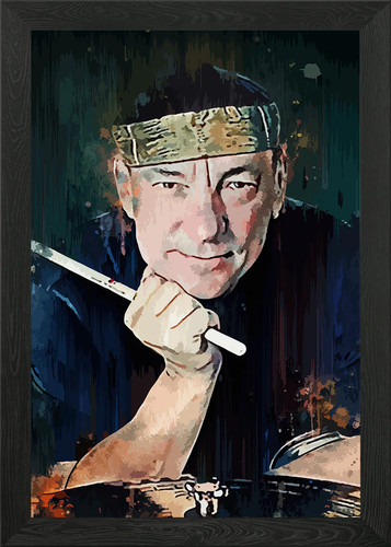 Neil peart new framed - new, art